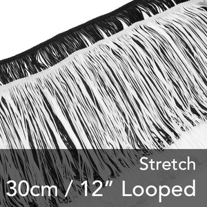 Stretch Looped Tassel Fringe - 30cm / 12"
