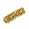 Swarovski Crystal Rondelle Rhinestone Spacer Bead - 6mm (6 Pack)