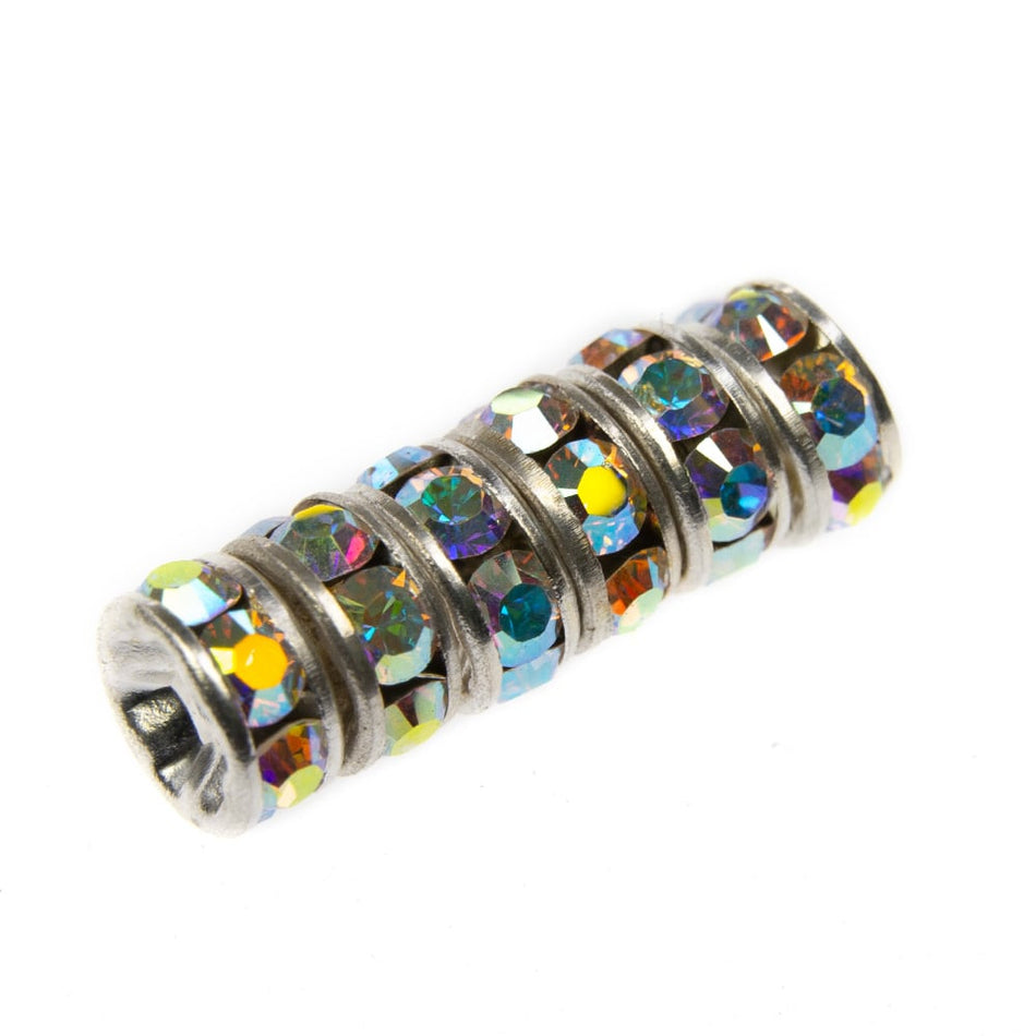 Swarovski Crystal Rondelle Rhinestone Spacer Bead - 6mm (6 Pack)