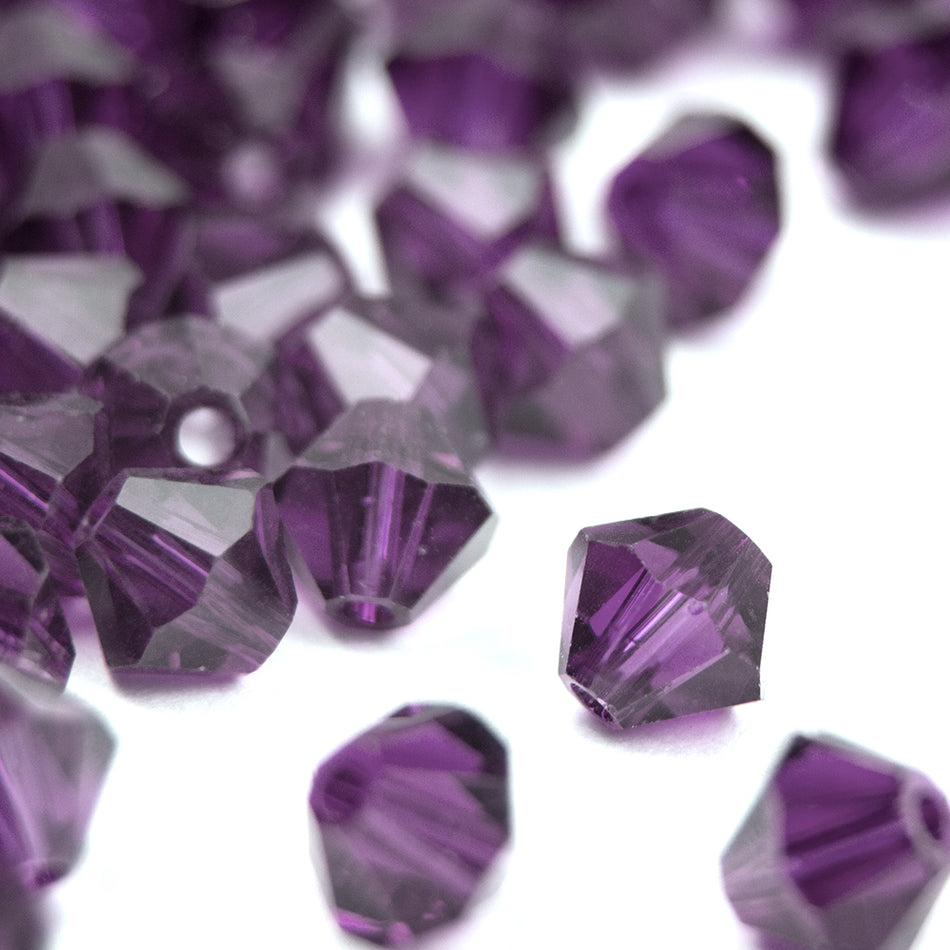 Swarovski Crystal Xilion Bicone Bead - 6mm (6 Pack)
