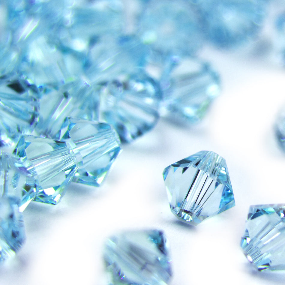 Swarovski Crystal Xilion Bicone Bead - 6mm (6 Pack)