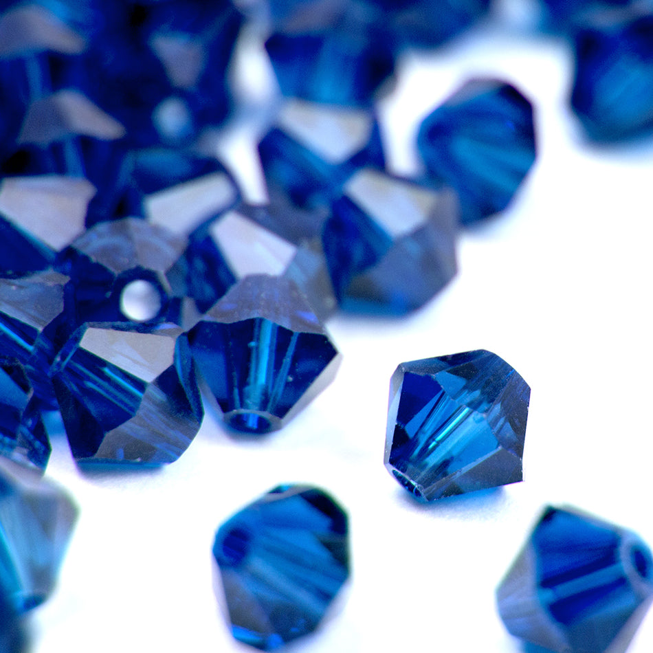 Swarovski Crystal Xilion Bicone Bead - 8mm (3 Pack)
