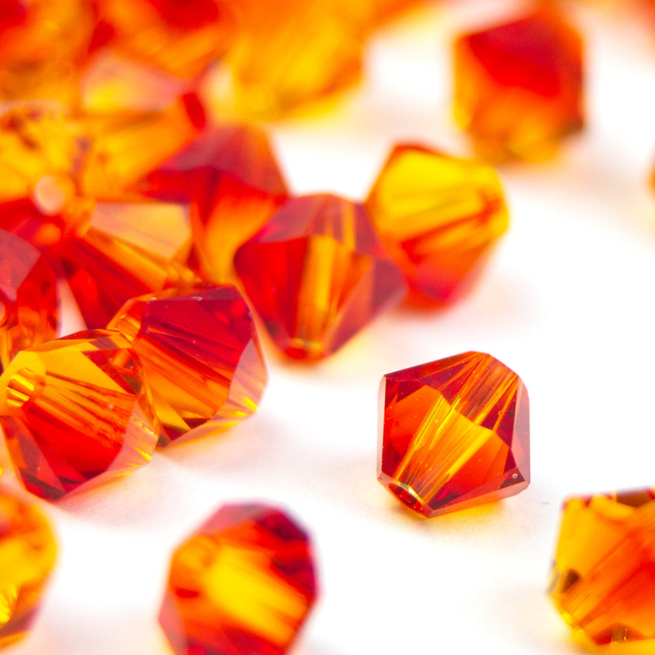 Swarovski Crystal Xilion Bicone Bead - 4mm (12 Pack)