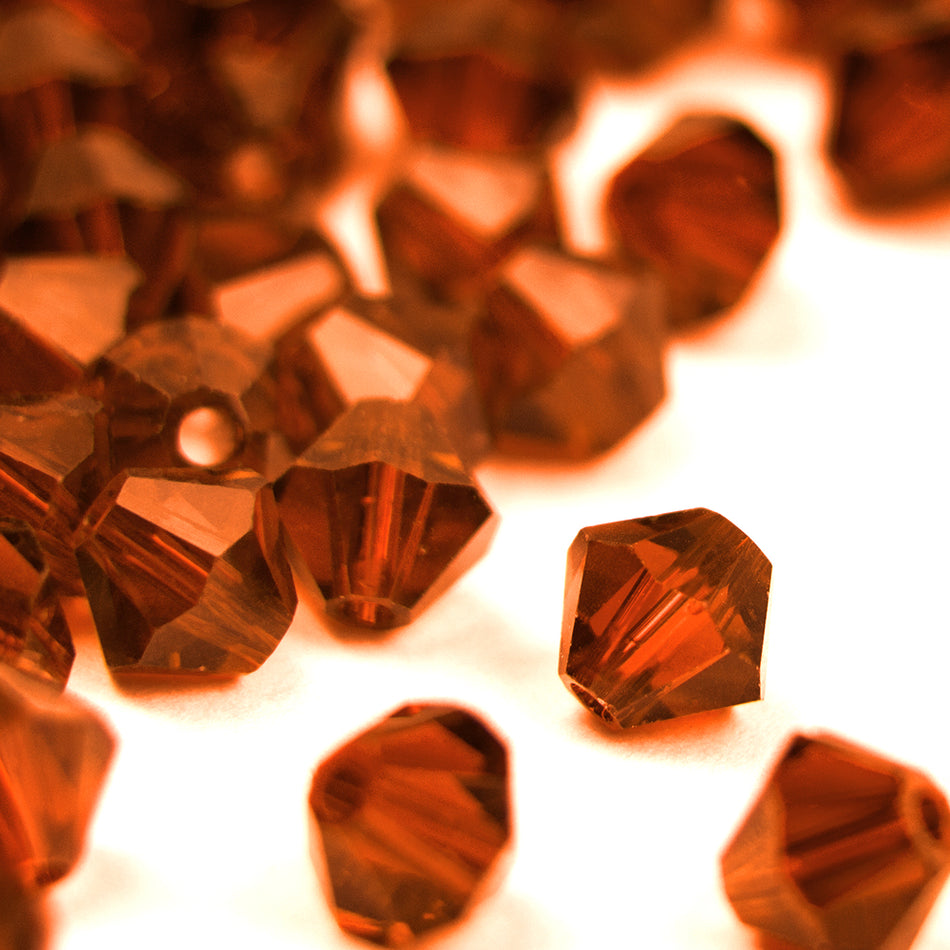 Swarovski Crystal Xilion Bicone Bead - 4mm (12 Pack)