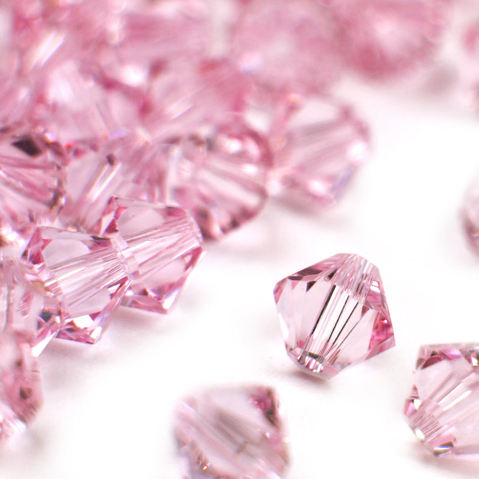 Swarovski Crystal Xilion Bicone Bead - 8mm (3 Pack)