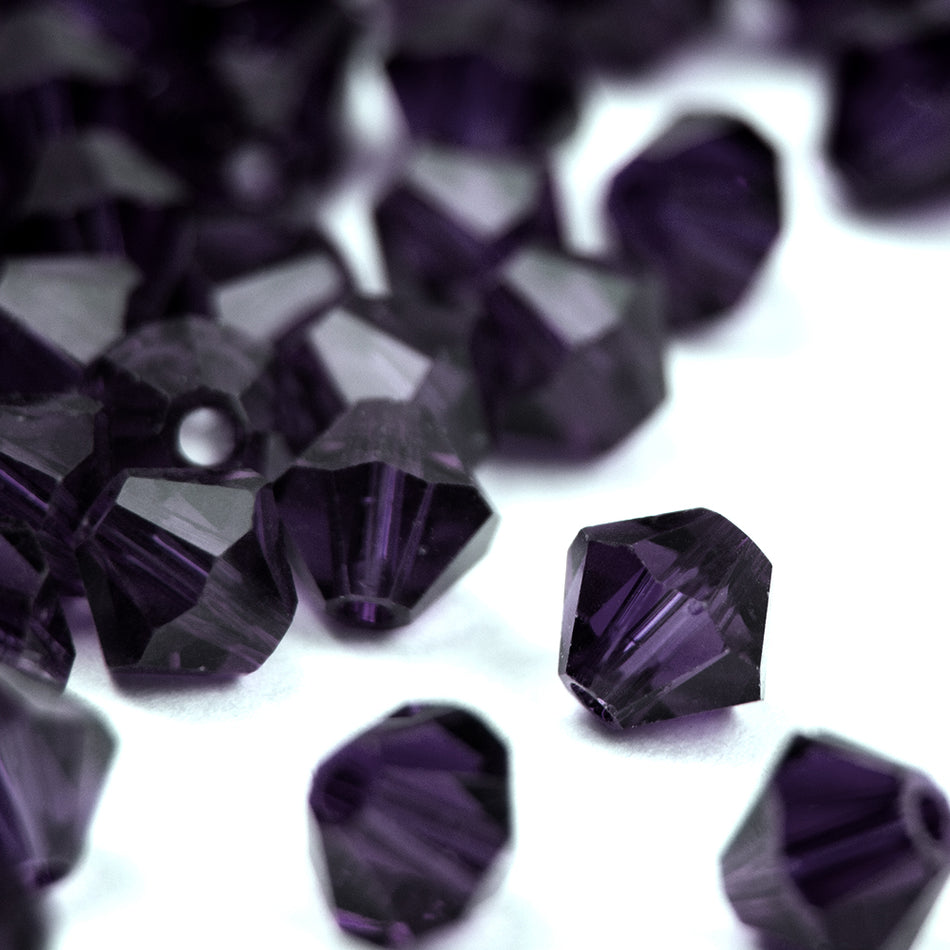 Swarovski Crystal Xilion Bicone Bead - 4mm (12 Pack)