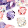 Swarovski Crystal Xilion Bicone Bead - 8mm (3 Pack)