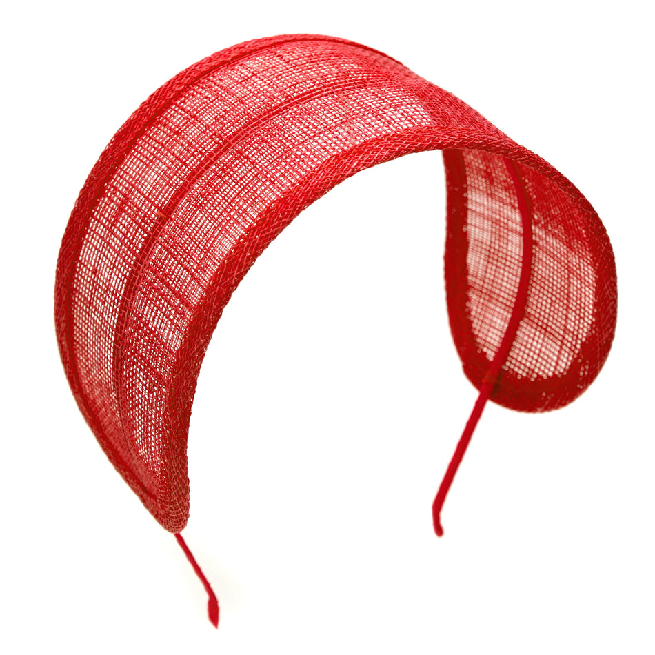 Alice Headband - Sinamay Wrap 80mm