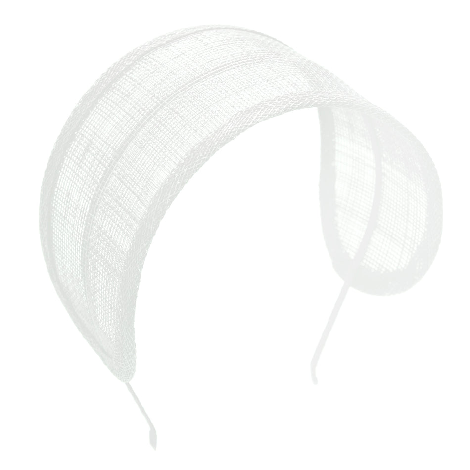 Alice Headband - Sinamay Wrap 80mm