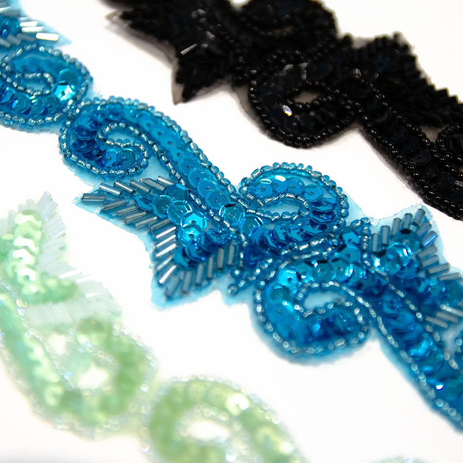 Swirls & Sparks Sequin Trim