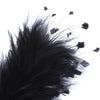 Feather Wire Mount - Hackle & Stripped Coque