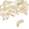 Teardrop Pearl Beads - Horizontal Drilled - 8x5mm (24 Pack)