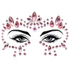 Face Crystal Jewels w Adhesive Stickers