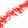 Spikey Tiger Tooth Sequin Organza Trim