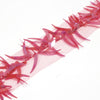 Spikey Tiger Tooth Sequin Organza Trim