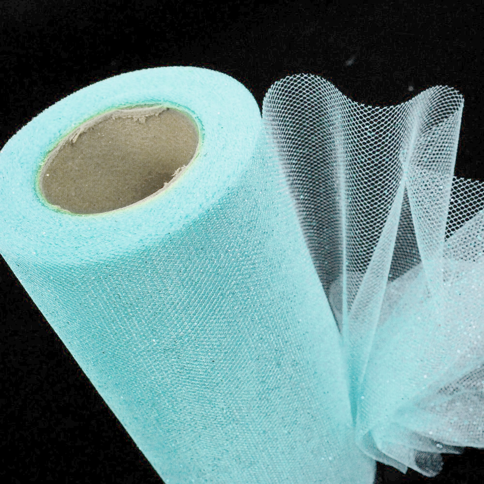 Stardust Glitter Tulle Roll - 6"