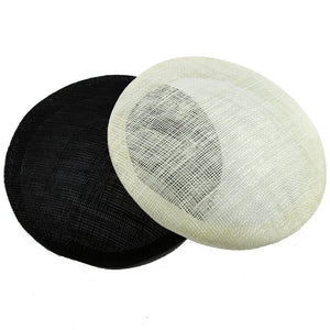 Sinamay Button Hat