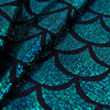 Mermaid Hologram Foil/Fog Finish Nylon Spandex