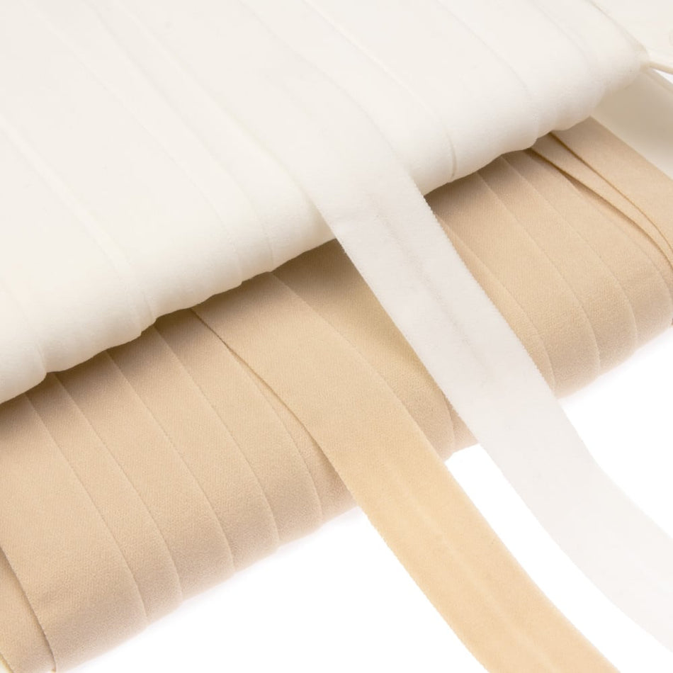 Stretch Trim - Spandex Elastic Fold-Over - 16mm