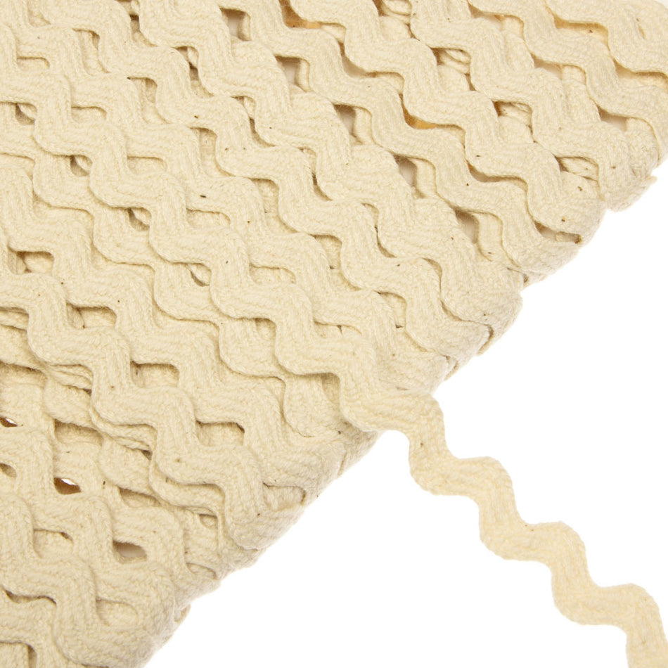 Ric-Rac Cotton Trim - 10mm