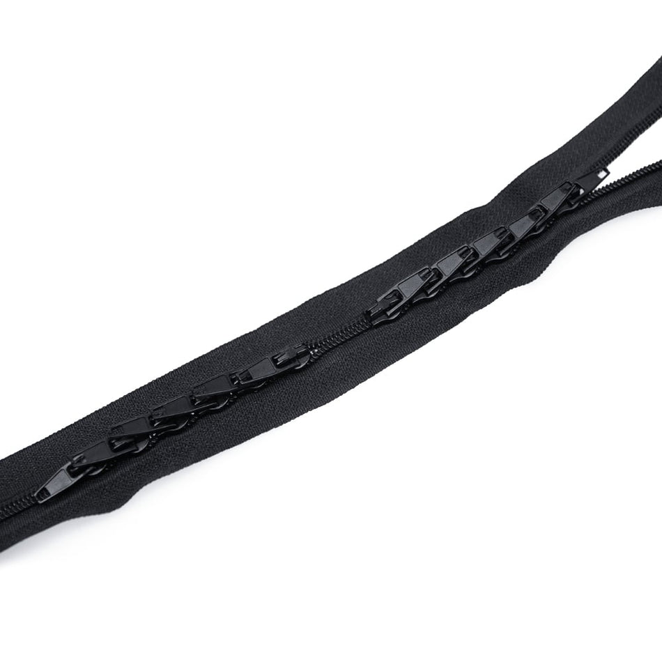 Continuous Zip - 3mm Make-A-Zipper DIY Pack w Zipper Pulls