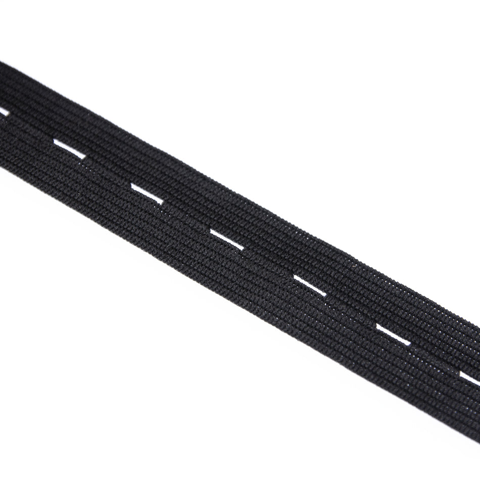 Braided Buttonhole Elastic - 20mm