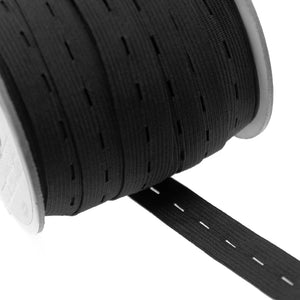 Braided Buttonhole Elastic - 20mm