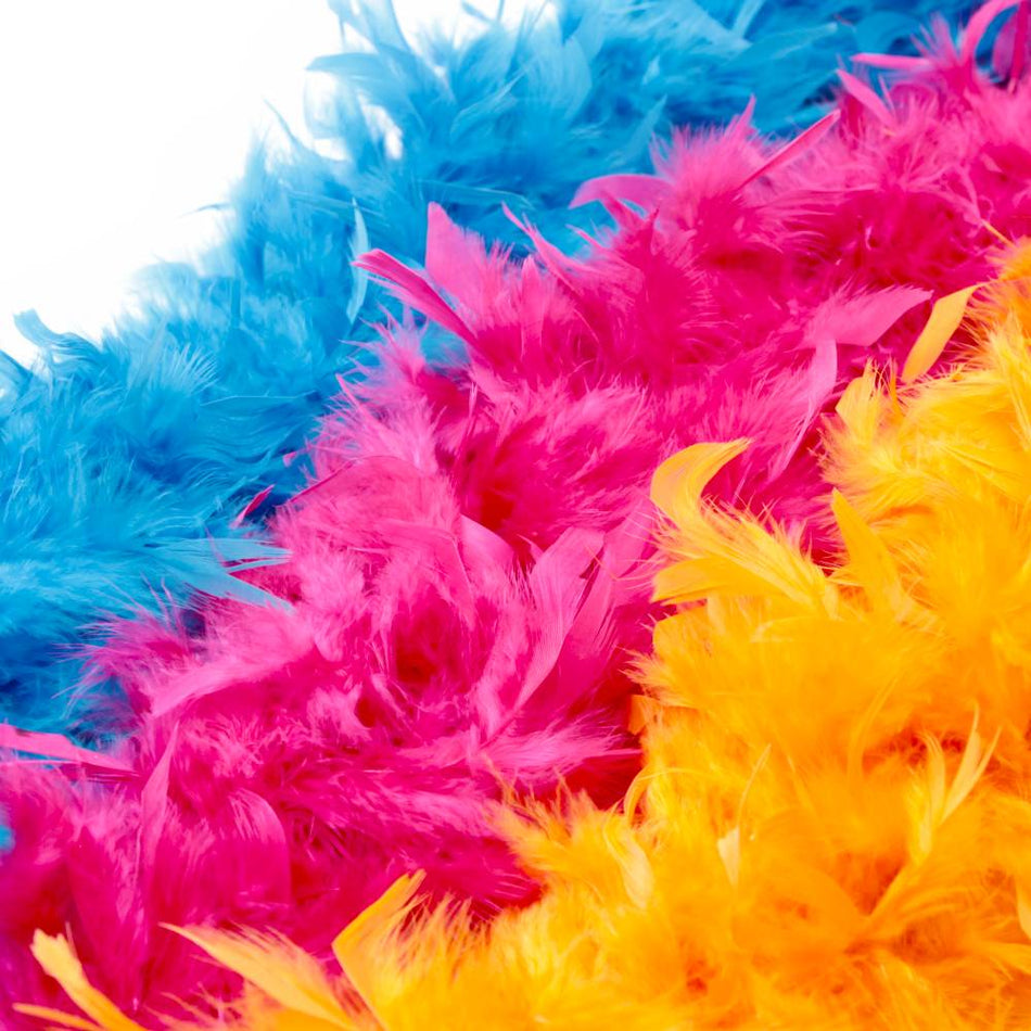 Turkey Feather Boa Chandelle