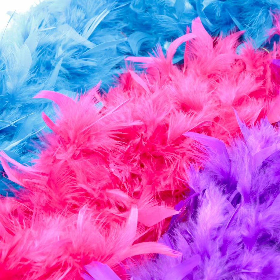 Turkey Feather Boa Chandelle