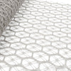 Oval Weave Veiling / Netting Mesh w Criss-Cross - 48cm / 19"