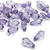 Briolette Faceted Teardrop Beads - Horizontal Drilled - 18x9mm (24 Pack)