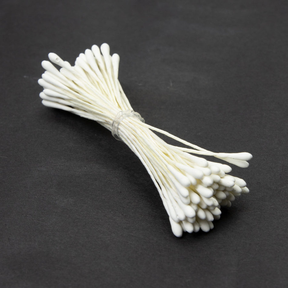 Flower Vintage Style Petite Stamens - Matte Finish