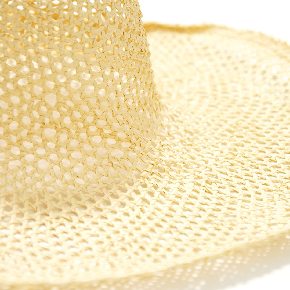 Cane Weave Capeline Shantung Paper