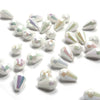 Briolette Faceted Teardrop Beads - Vertical Drilled - 9x15mm (24 Pack)