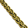Lurex Woven Plaited Braid
