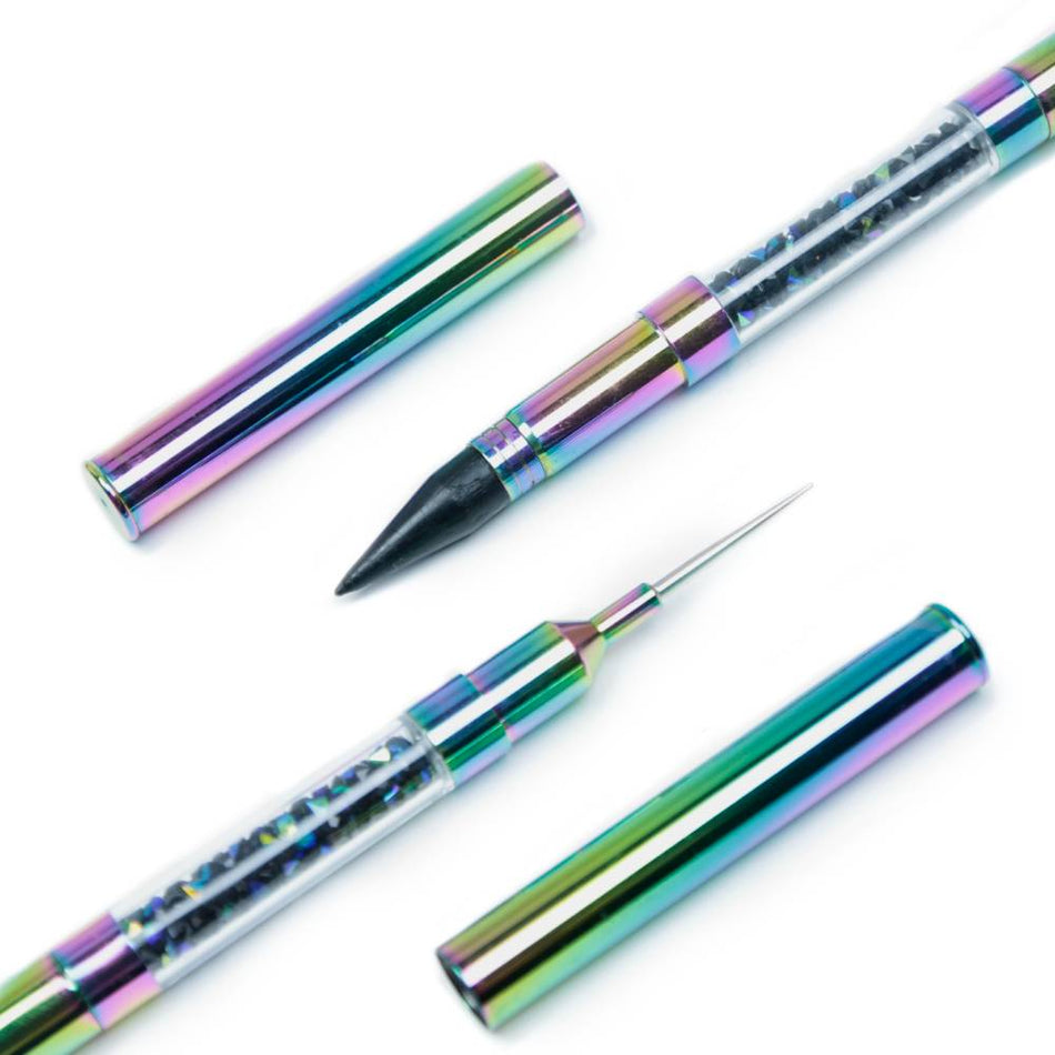 Wax Dual-Ended Crystal Applicator Tool - For Gemming and Dotting