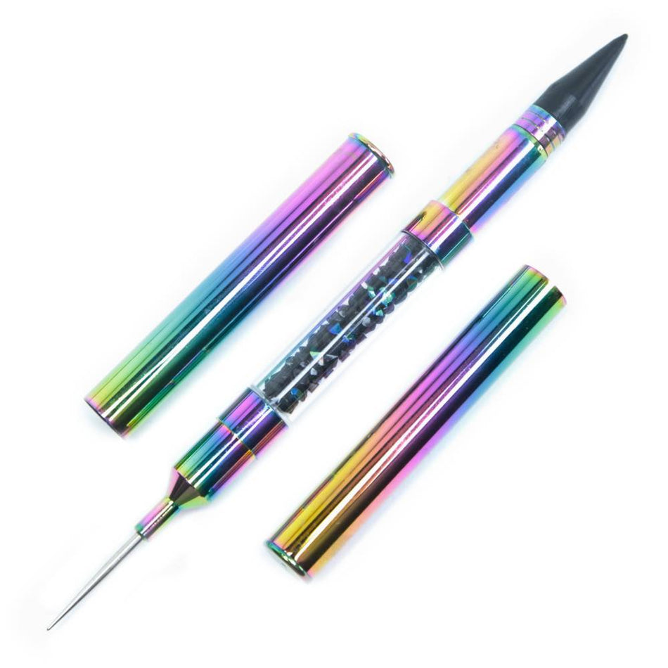 Wax Dual-Ended Crystal Applicator Tool - For Gemming and Dotting