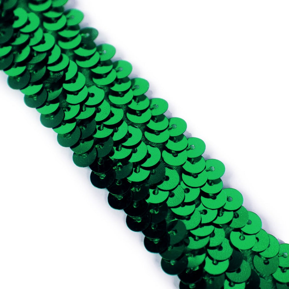 3-Row Stretch Sequin Trim