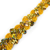 Zig-Zag Sequin & Ric-Rac Cord Trim w Tinsel Braid