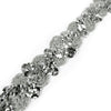 Zig-Zag Sequin & Ric-Rac Cord Trim w Tinsel Braid